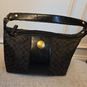 Elegant Black Designer Shoulder Bag